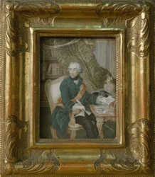 Koning Frederik II van Pruisen in zijn Hohenzollern-jasje, 1769
