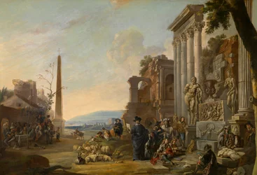 De Studie van Kunst in Rome
