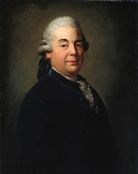 Portret van de burgemeester van Bautzen, Gottlob August Hering
