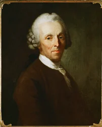 Christian Fuerchtegott Gellert, Duits dichter en filosoof (olieverf op doek)