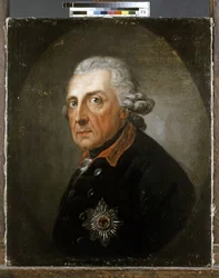 FRIEDRICH II van Pruisen "De Grote" Koning van Pruisen (1712-1786)