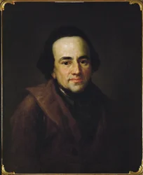 Moses Mendelssohn, Duits filosoof (olieverf op doek)