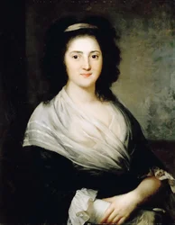 Portret van Henriette Herz, geboren De Lemos 1764-1847, 1792