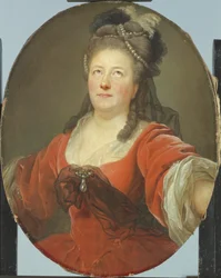 Portret van de Actrice Friederike Seyler