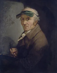 Zelfportret met ooglap, 1813