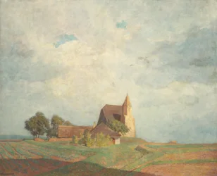 Kerk in Holzern bij Säusenstein