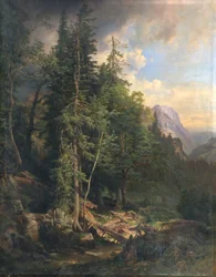 Uit de Stiermarkse bergbossen bij Neuberg