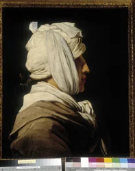 Portret van de schilder Anicet Charles Gabriel Lemonnier (1743-1824)