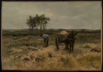Zand graven, of De zandkar, c.1875