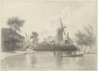 Gezicht te Haarlem