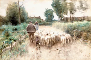 Op weg naar huis