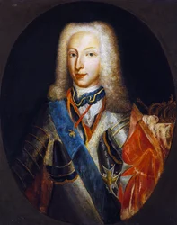 Portret van Karel III van Bourbon