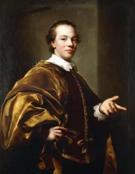 Portret van John, 7e Graaf van Galloway, driekwart lengte, ca. 1758