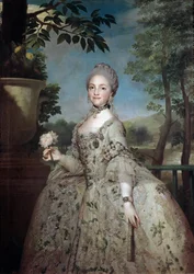 Portret van Marie Louise van Parma, prinses van Asturië
