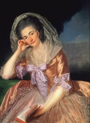 Portret van Elizabeth Hervey