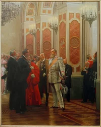 Friedrich III op hofbal / Werner