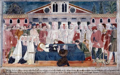 Leven van Sint Francesca Romana: De dood van de heilige