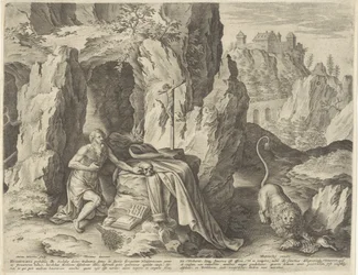 H. Hieronymus als boeteling in de woestijn