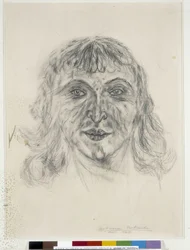 Portret van Mania Oifer - mei 1947