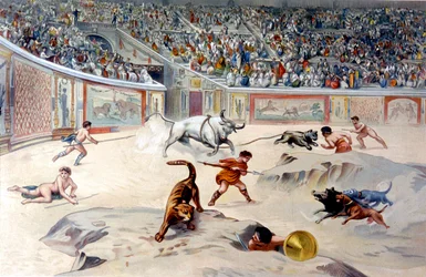 Circusspelen in Pompeii