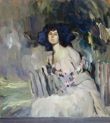 Portret van Javotte Bocconi Manca di Villahermosa