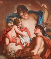 Venus, Mercurius en Cupido