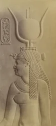 Cleopatra, Tempel in Dendera