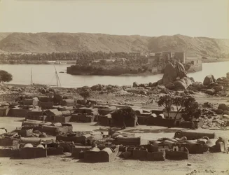 Philae, uitzicht vanuit het zuiden