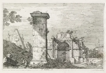 Uitzichten: Le Pilier isolé, 1735-1746