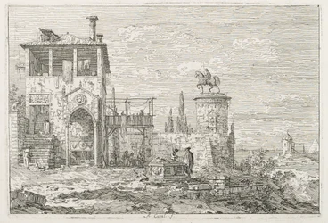 Uitzichten: Het Ruiterstandbeeld