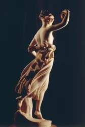 Hebe door Antonio Canova, marmeren standbeeld