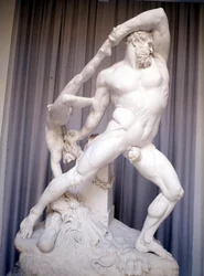 Hercules en Lychas naar Antonio Canova (1757 - 1822)