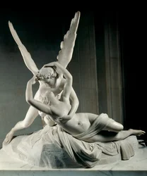 Psyche herleefd door de kus van Liefde
