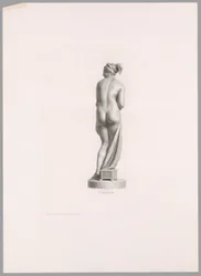 Venus, achteraanzicht, uit Oeuvre de Canova