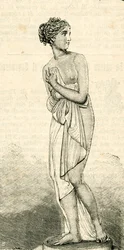 Venus Italica, door Antonio Canova (1757-1822), Galleria Palatina, Florence, Toscane, Italië