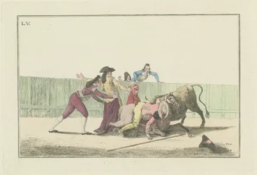 Plaat V (uit de serie Colección de las principales suertes de una corrida de toros)