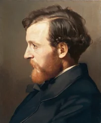 Portret van Vincenzo Ciseri