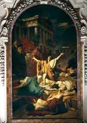 Het martelaarschap van de Makkabeeën broers, door Antonio Ciseri