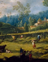De oogst, detail