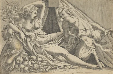 Jupiter en Antiope, 1540-45