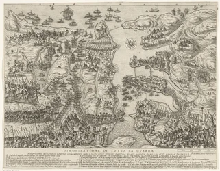 Overzicht van het gehele gevecht op Malta