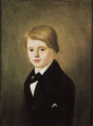 Portret van jonge Emilio CASTELAR (1832-1899)