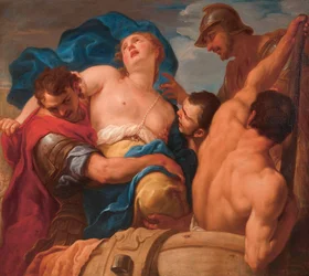 De schaking van Helena, ca. 1695.