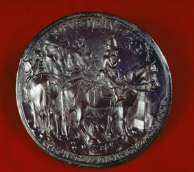 Medaille met afbeelding van John Paleologus VIII (gest. 1448)