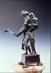 Hercules en Antaeus, c.1475-80 (brons)