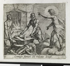 Apollo bij de smidse van Vulcanus
