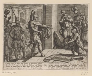 Cerialis vergeeft Romeinse soldaten die Julius Civilis hadden geholpen