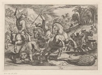 Jacht op leeuwen