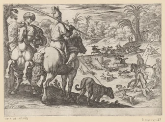 Jacht op struisvogels