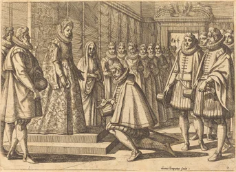 Filips van Spanje voor Margaretha van Oostenrijk